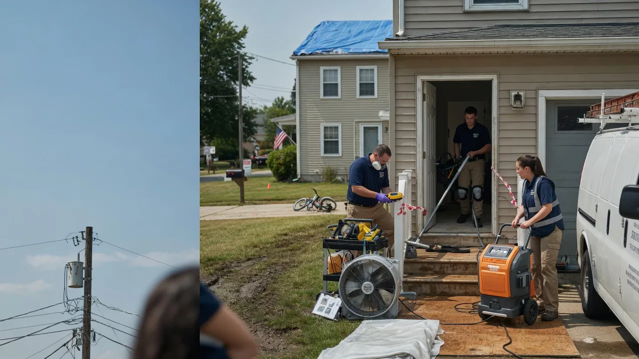 Water Damage Repair in Burleson, TX near me
